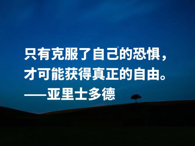 古希腊伟大的哲学家，读懂亚里士多德这格言，可以参透人生