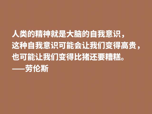 他备受争议，小说又深受青睐，英国小说家劳伦斯格言很有个性