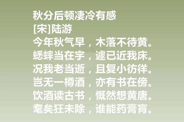 秋分时节，欣赏诗词，走进古人的内心世界，体会诗人秋分情怀