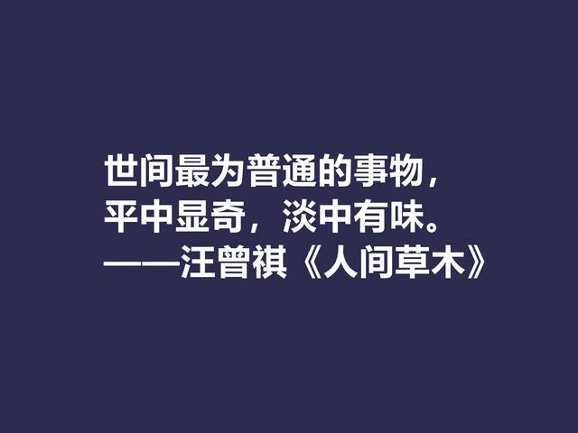 汪曾祺追求和谐美与生命本真，小说《受戒》体现最深，有启迪意义