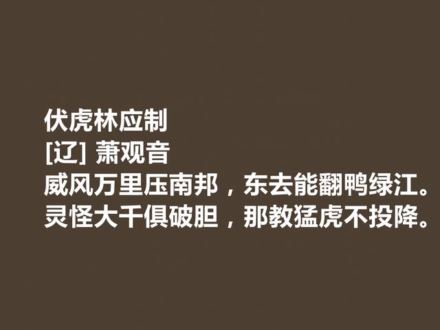 一代佳人，命运令人惋惜，辽代皇后萧观音诗，才情兼备