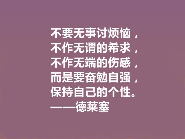 美国文坛巨匠，德莱塞这格言，自然主义强烈，又充满悲剧色彩