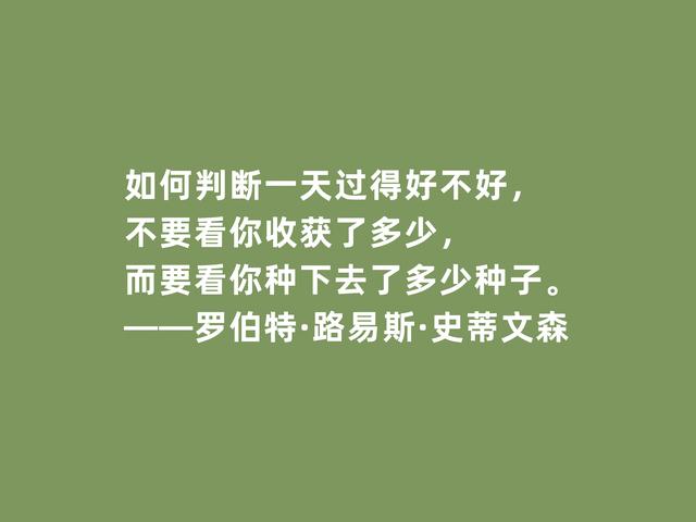 英国新浪漫主义代表，史蒂文森格言，脑洞大开，充满奇幻想象