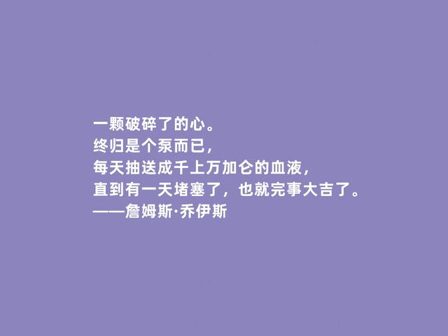 爱尔兰文坛巨匠，乔伊斯格言，批判主义犀利，又暗含流亡意识