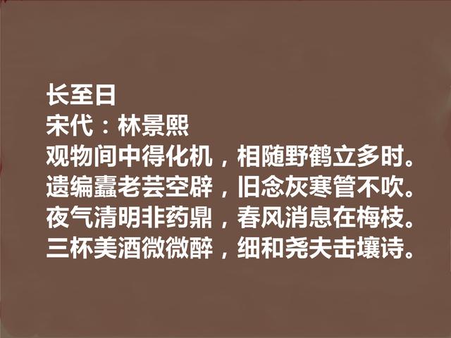 南宋遗民诗人代表，林景熙十首诗，悲愤情怀浓烈，细品真回味无穷